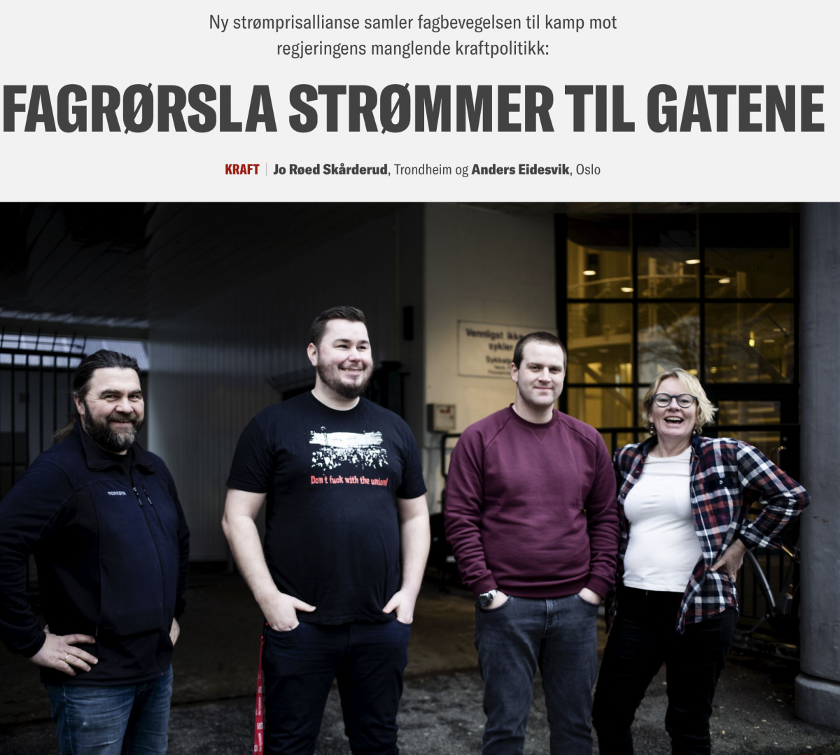 Strømprisalliansen – ta tilbake politisk kontroll!